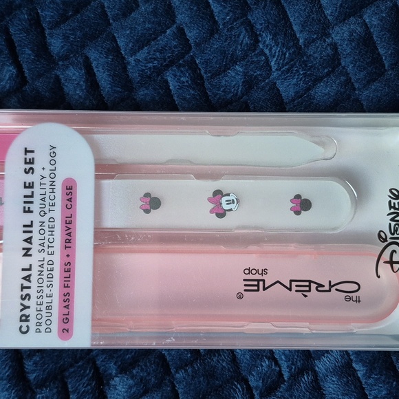 The Creme Shop × Disney Minnie Mouse Set Of 3 Crystal Nail Files! Brand New! - Picture 2 of 8